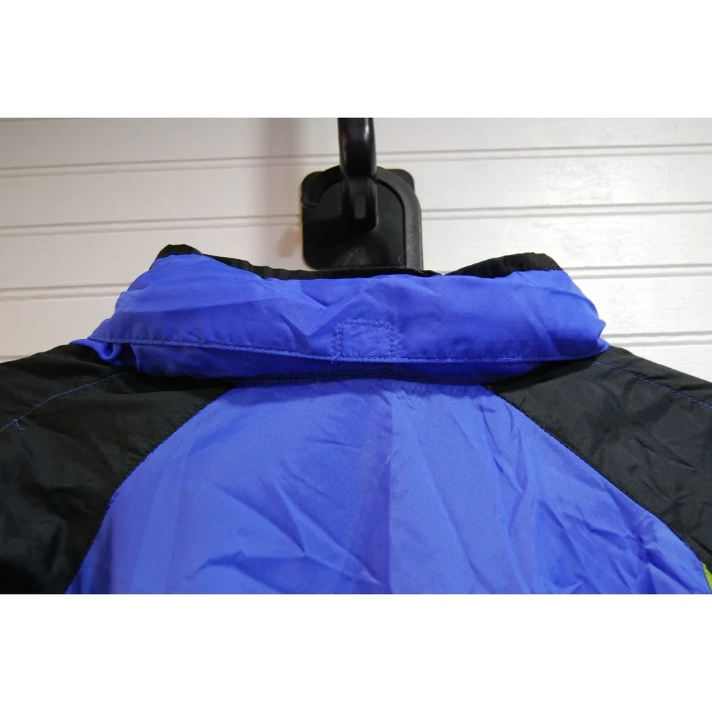 Vintage Nike Windbreaker jacket Large Full-zip Hooded Color-block Track‎ Unisex